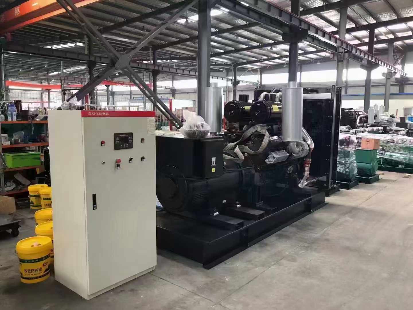西安柴油发电机运行时的噪音和振动水平如何?